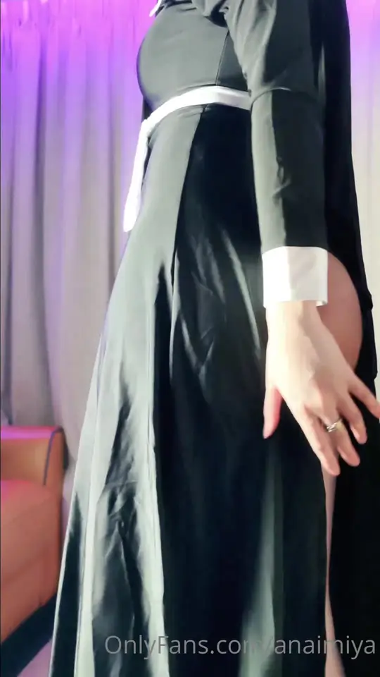 Masked Nun Plugs And Rides A Dildo