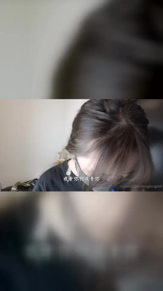 Masked Asian woman behind-the-scenes sex