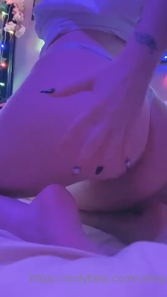 Woman in thong rides partner